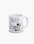 David Shrigley x Brainbox Candy What the Hell mug
