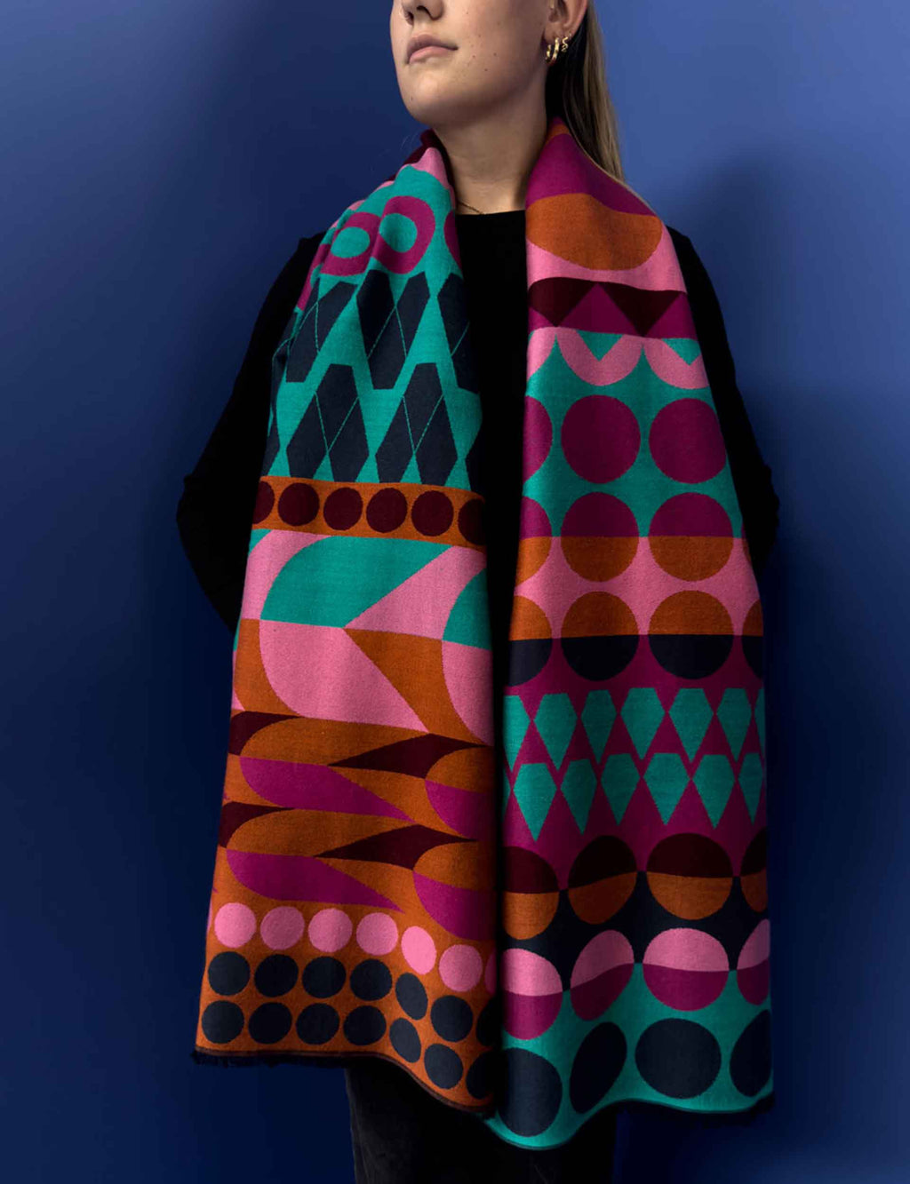 Margo Selby Langley Jacquard Scarf