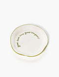 Statement Plate - 'good Food and Good Company.'