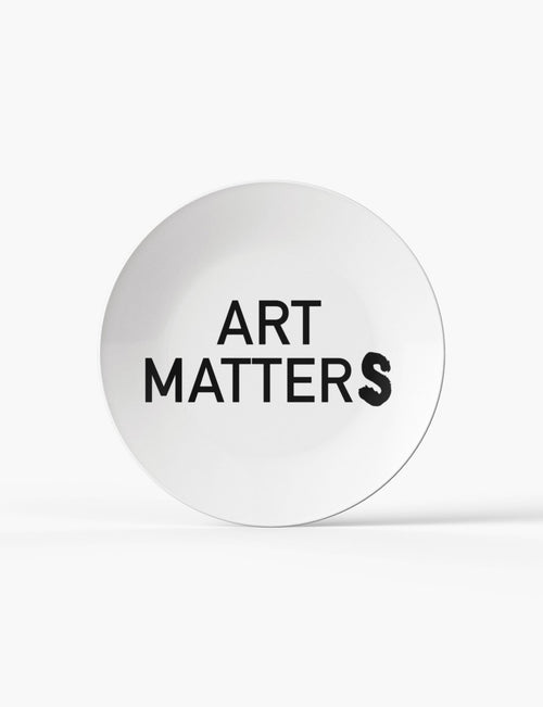 Art Matter(s) Decorative Plate - London Workshop