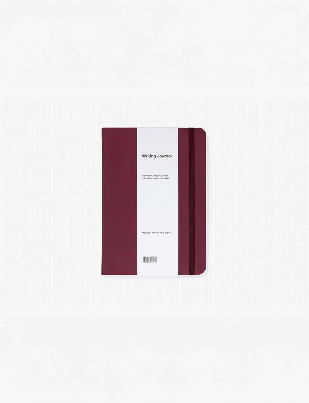 Burgundy Writing Journal, Writing Prompt Guide - London Workshop