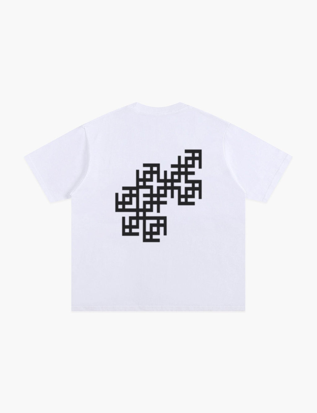 Fractal Oversized Cotton T-Shirt - London Workshop
