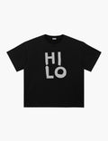 HI LO Heavyweight Drop Shoulder Cotton T-Shirt