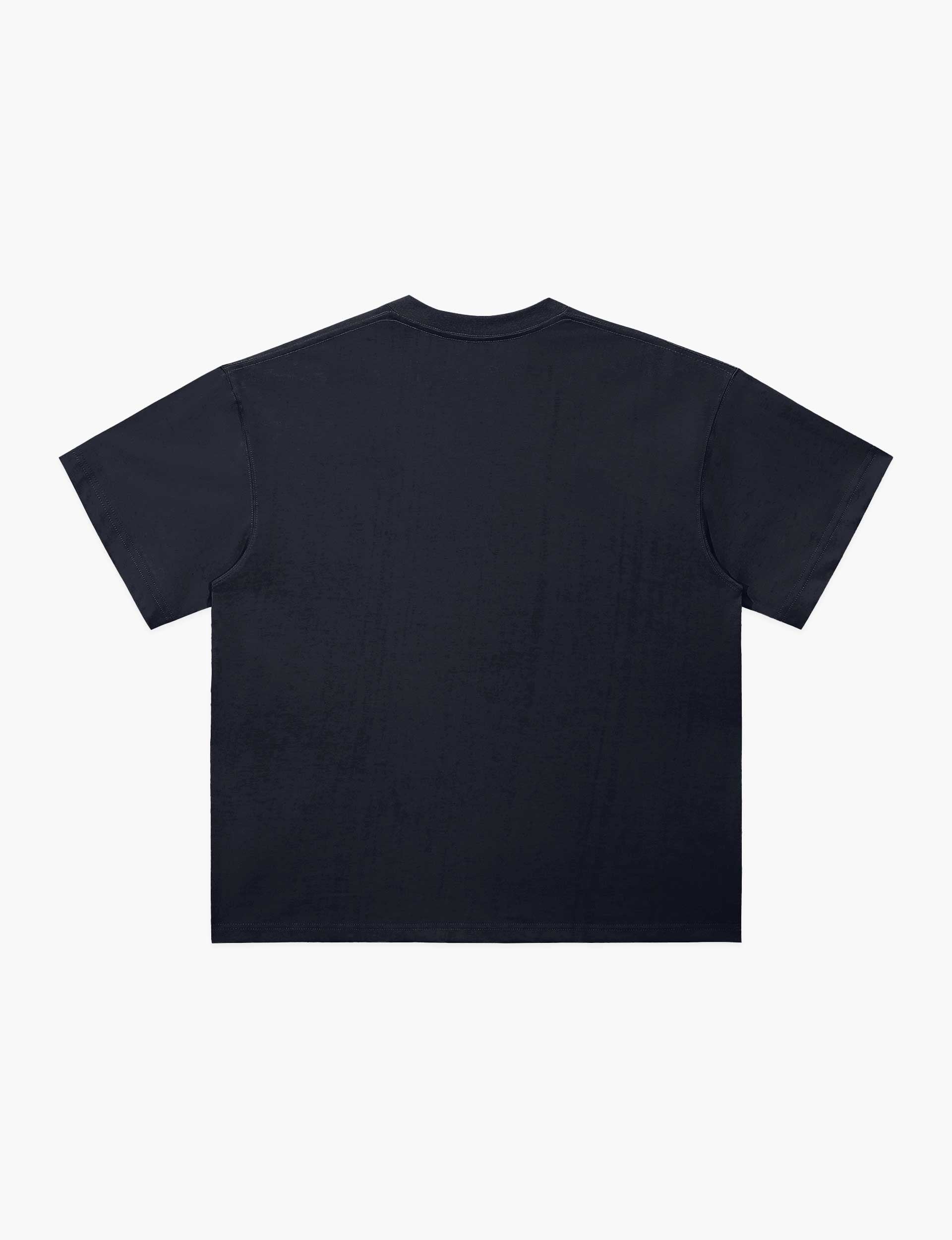 HI LO Heavyweight Drop Shoulder Cotton T-Shirt