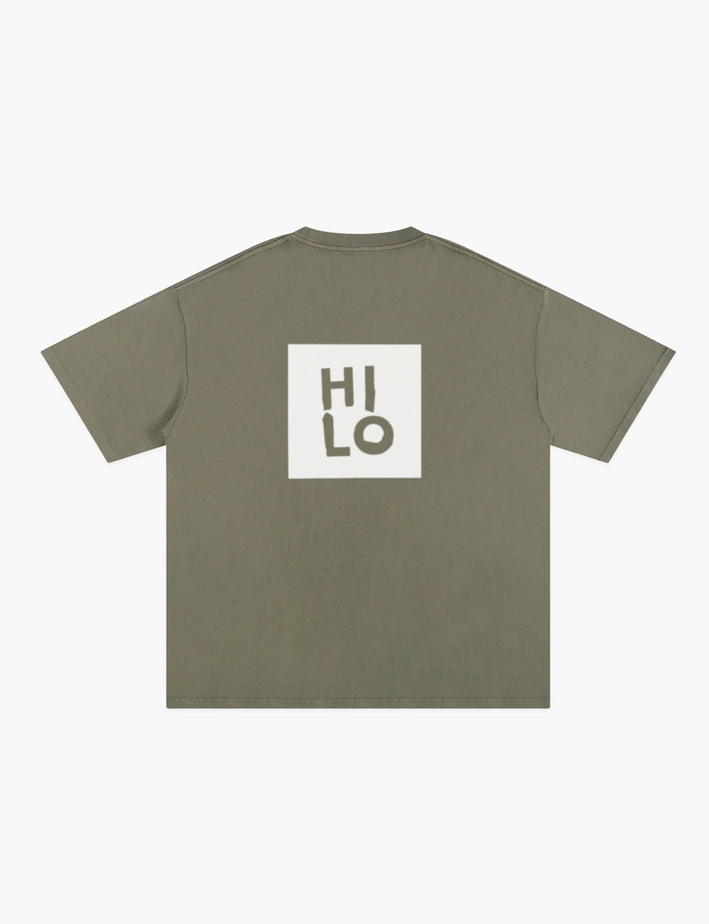 HILO Square Unisex Pure Cotton T-Shirt