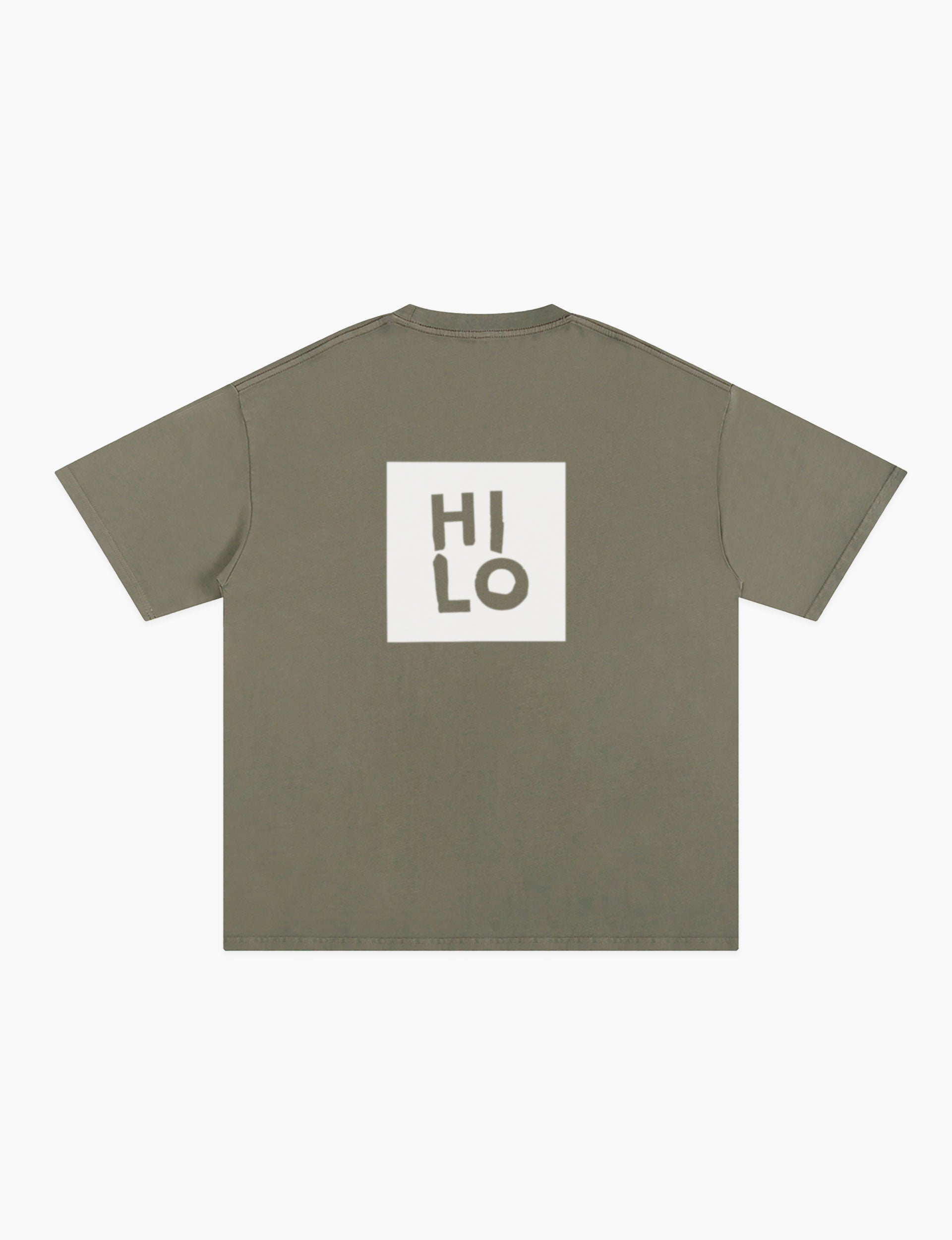 HILO Square Unisex Pure Cotton T-Shirt