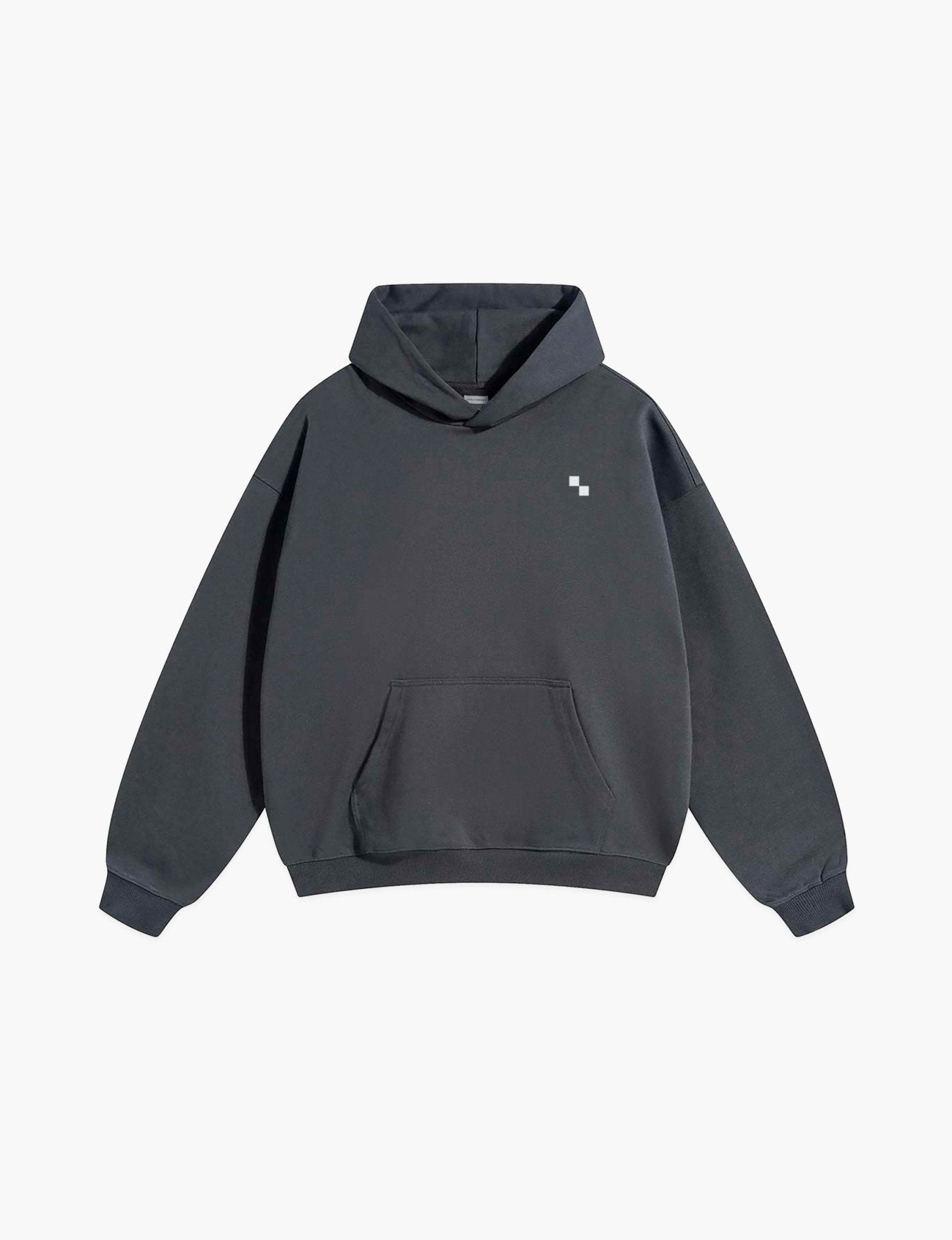 HILO Squares Essential Heavyweight Hoodie - London Workshop