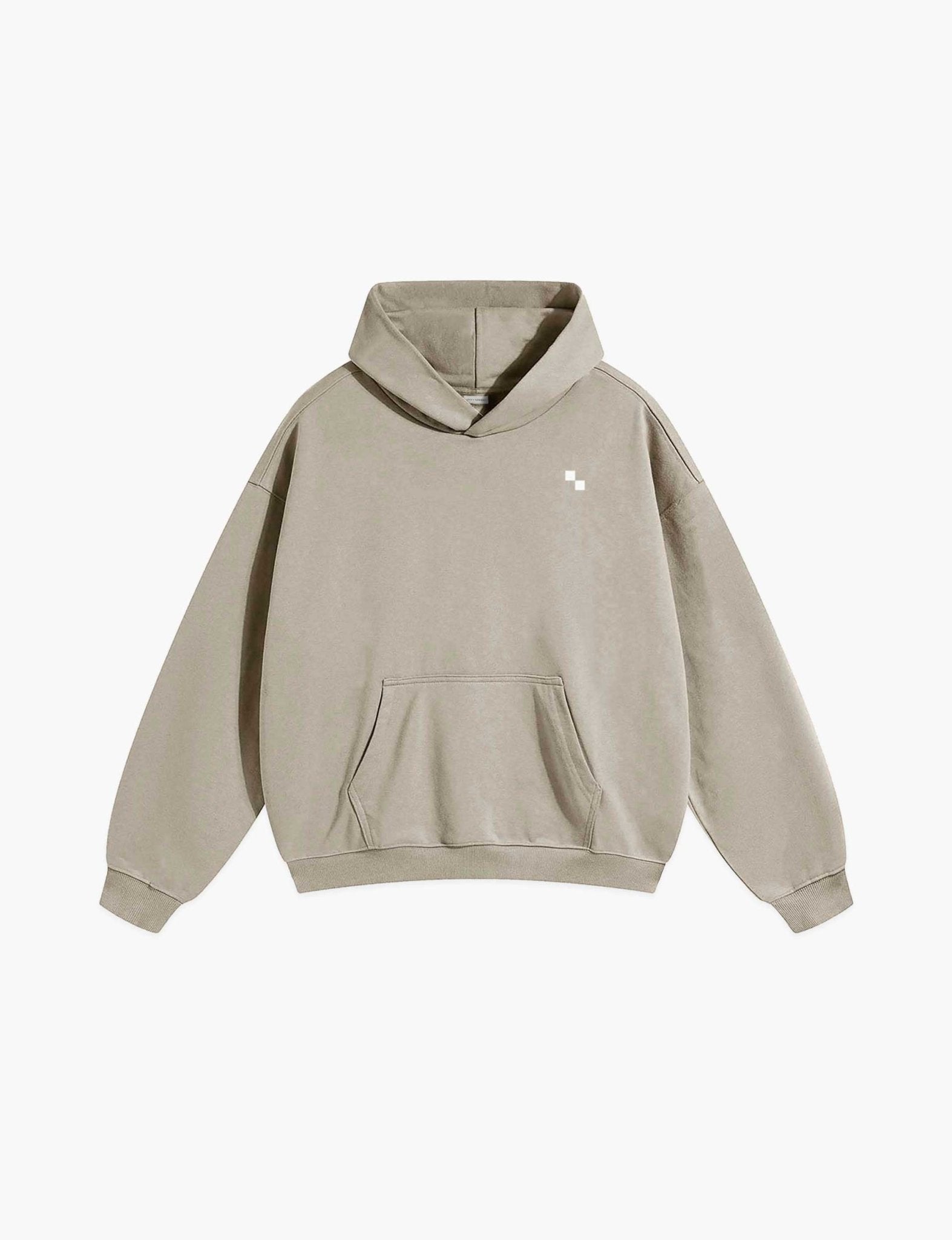 HILO Squares Essential Heavyweight Hoodie - London Workshop