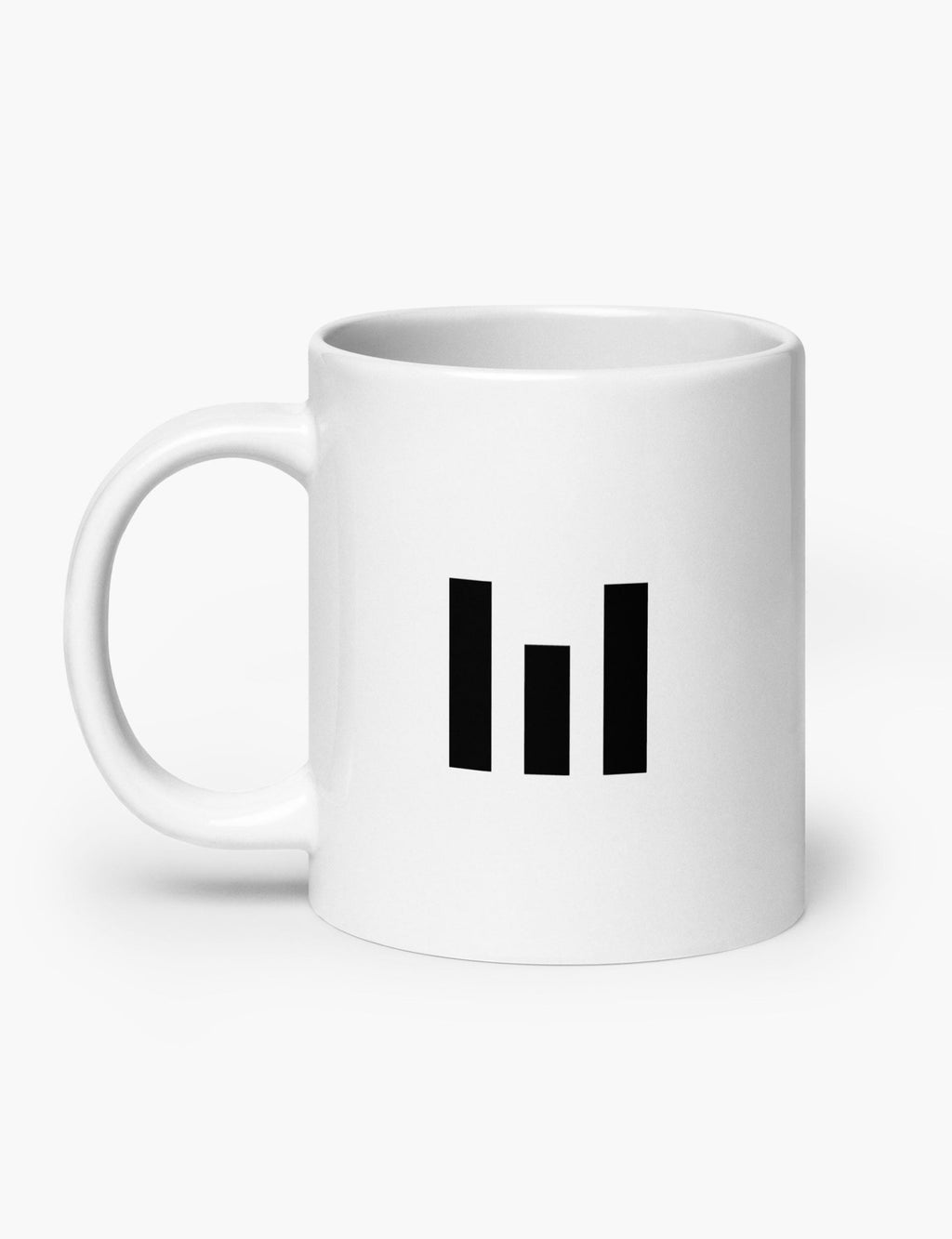 Large The Workshop Mark Mug White - London Workshop