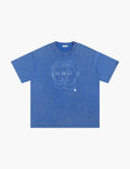 HILO Two Heads Snow Washed Oversized Cotton T-Shirt