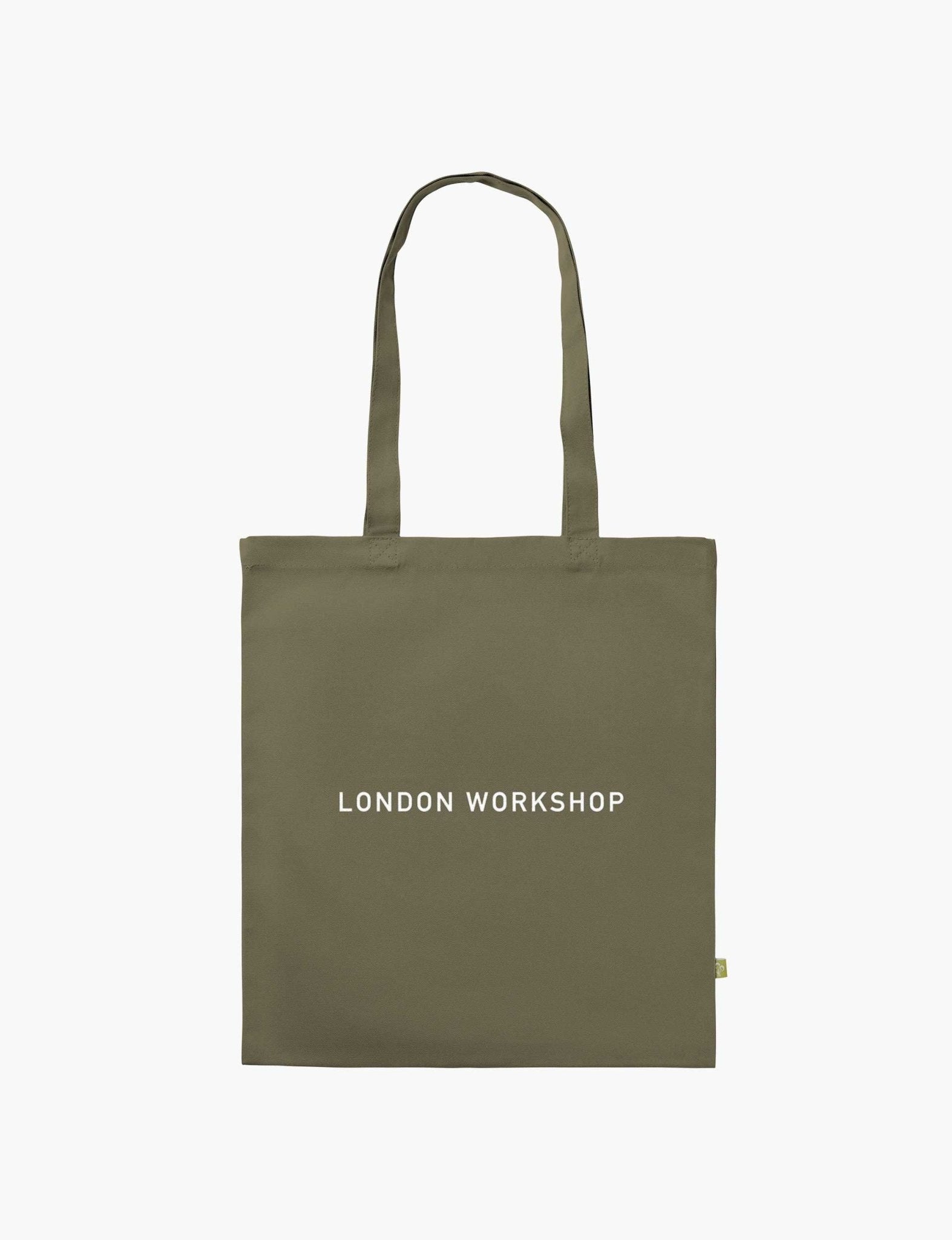 London Workshop Olive Canvas Tote - London Workshop