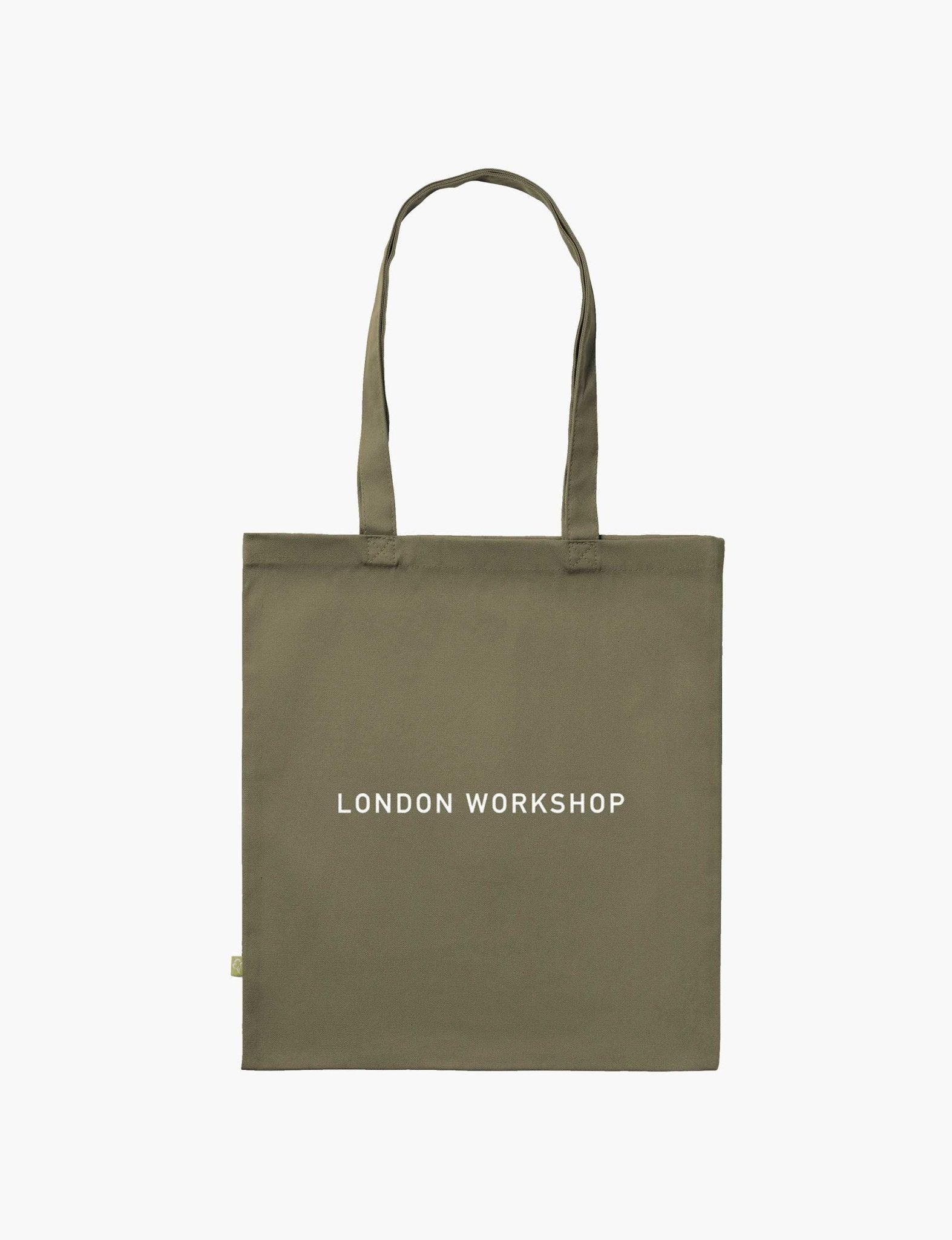 London Workshop Olive Canvas Tote - London Workshop