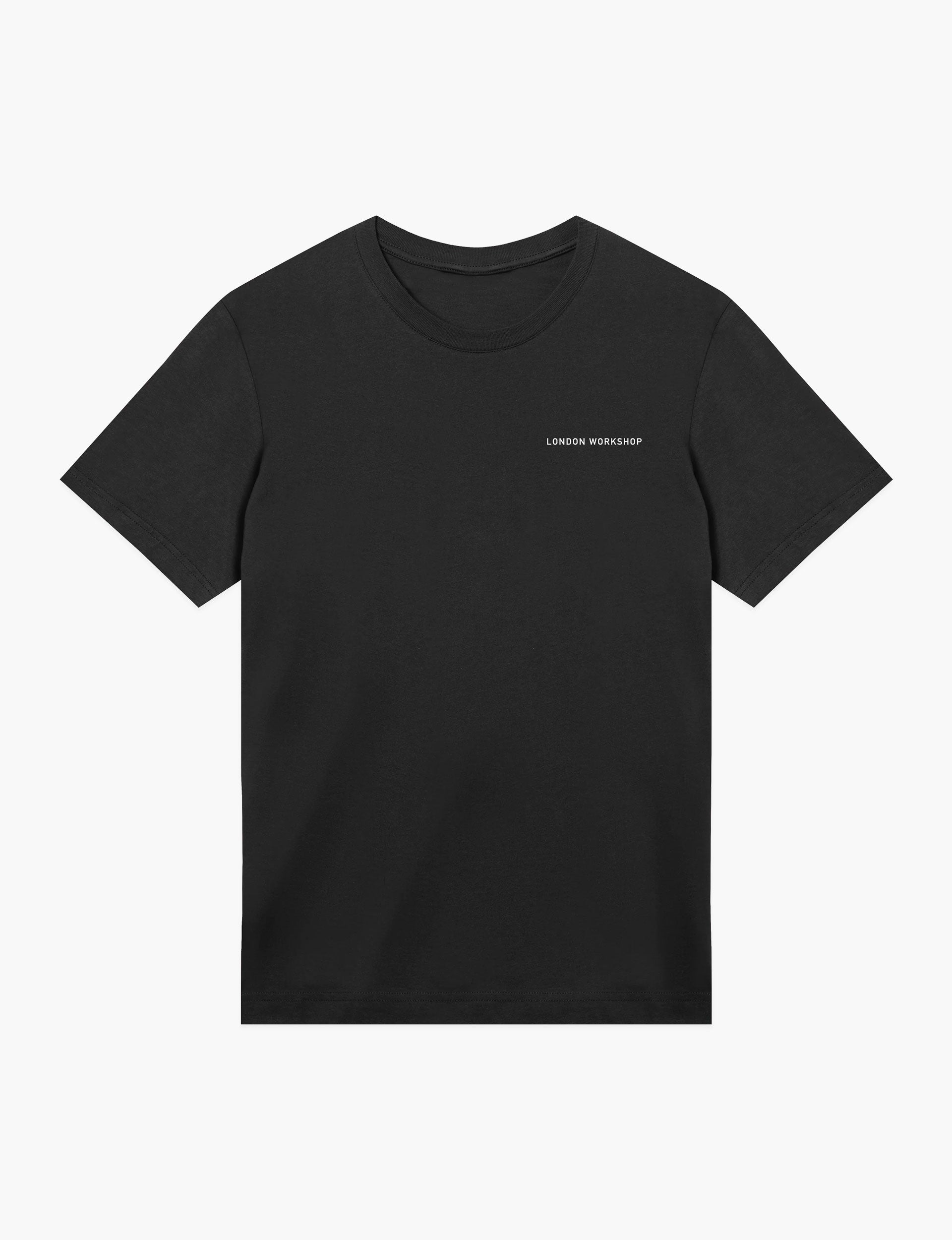 London Workshop Plain Black Tee