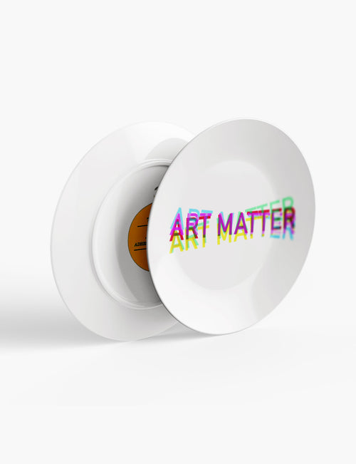 Art Matter scatter Decorative Plate