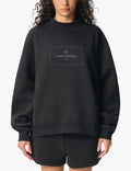 The London Workshop 2012 Essential Fleece Mock - Neck Crew Sweatshirt - London Workshop