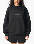 The London Workshop 2012 Essential Fleece Mock-Neck Crew Sweatshirt
