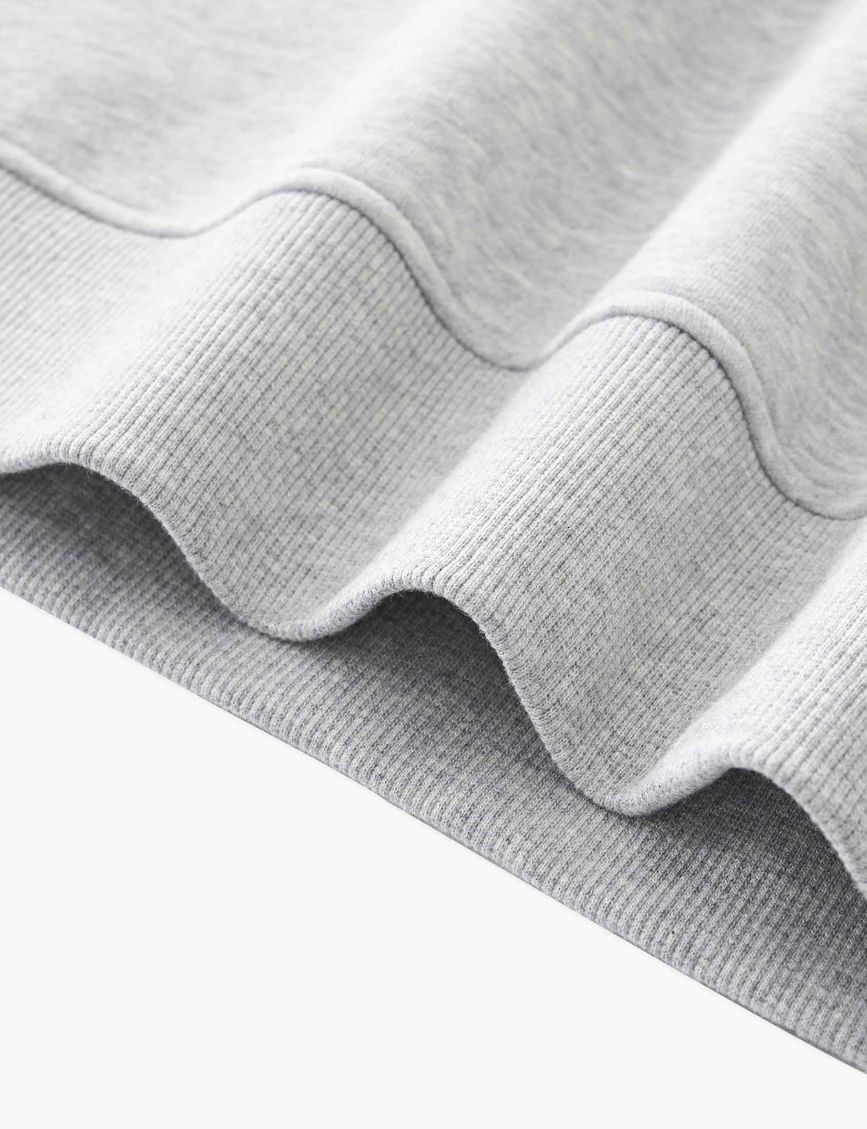 The London Workshop 2012 Essential Fleece Mock-Neck Crew Sweatshirt