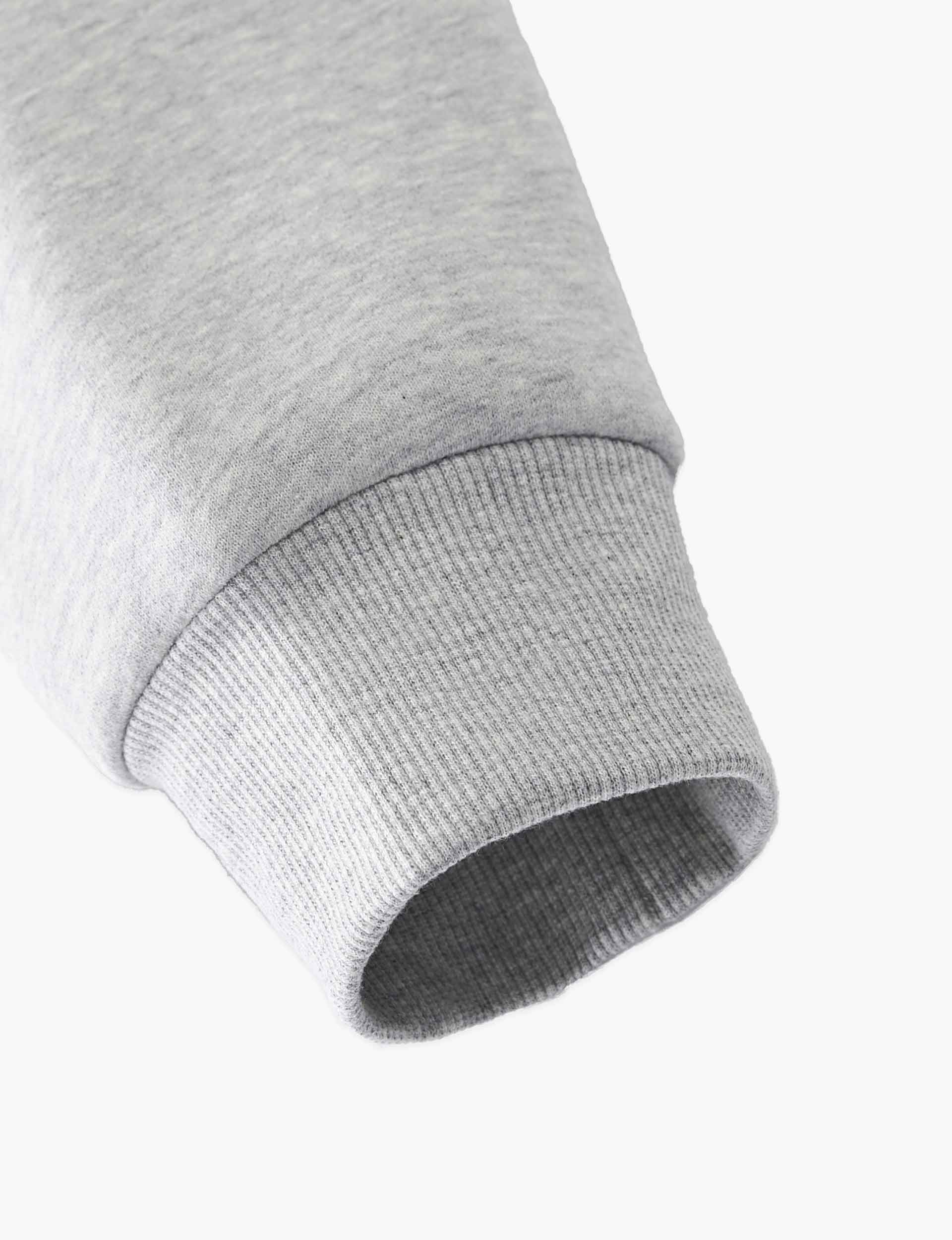 The London Workshop 2012 Essential Fleece Mock-Neck Crew Sweatshirt